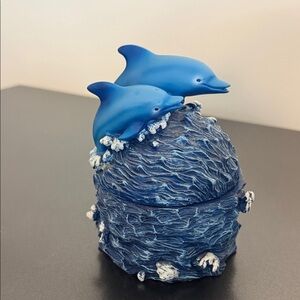 Blue Dolphin Figurine